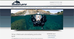 Desktop Screenshot of oceanpro.com.pl