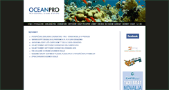 Desktop Screenshot of oceanpro.cz